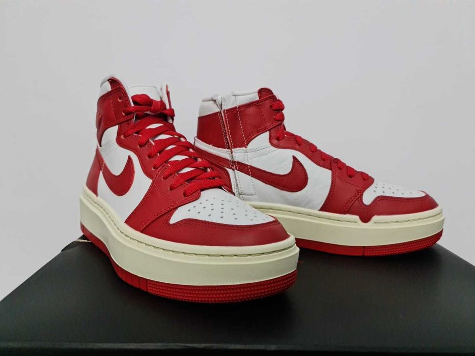 Noul Model NIKE-Women's Air Jordan 1 Elevate High 'Varsity Red', 38.5