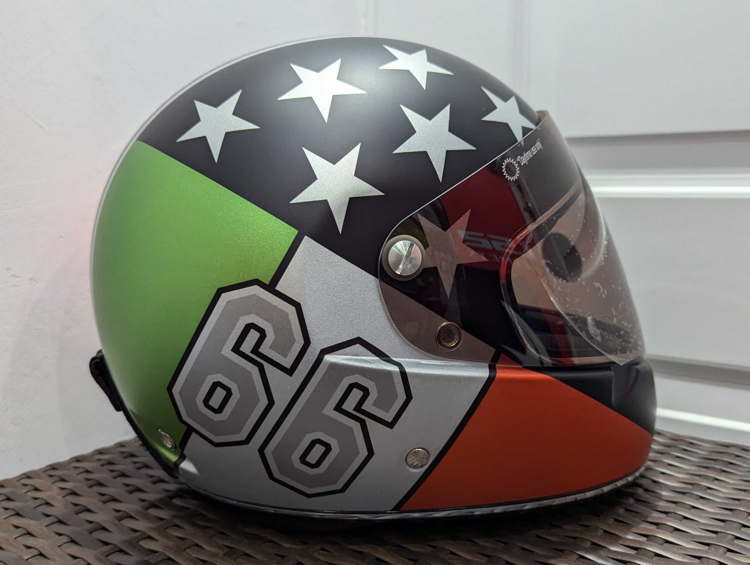 Casca moto NZI Street Track 2, Custom Retro Vintage, marime M