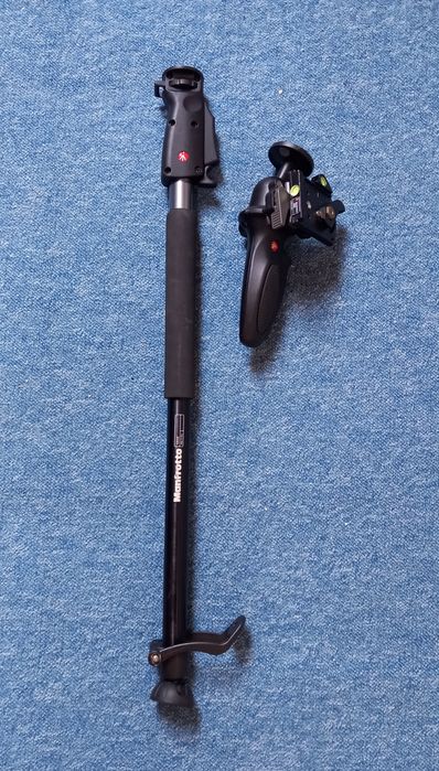 Monopied Manfrotto 685B + Cap 327RC2 Joystick