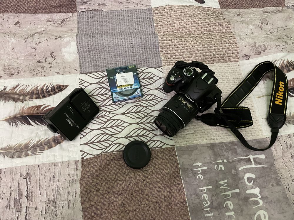 Nikon D3200 aparat foto DSLR +obiectiv 18-55
