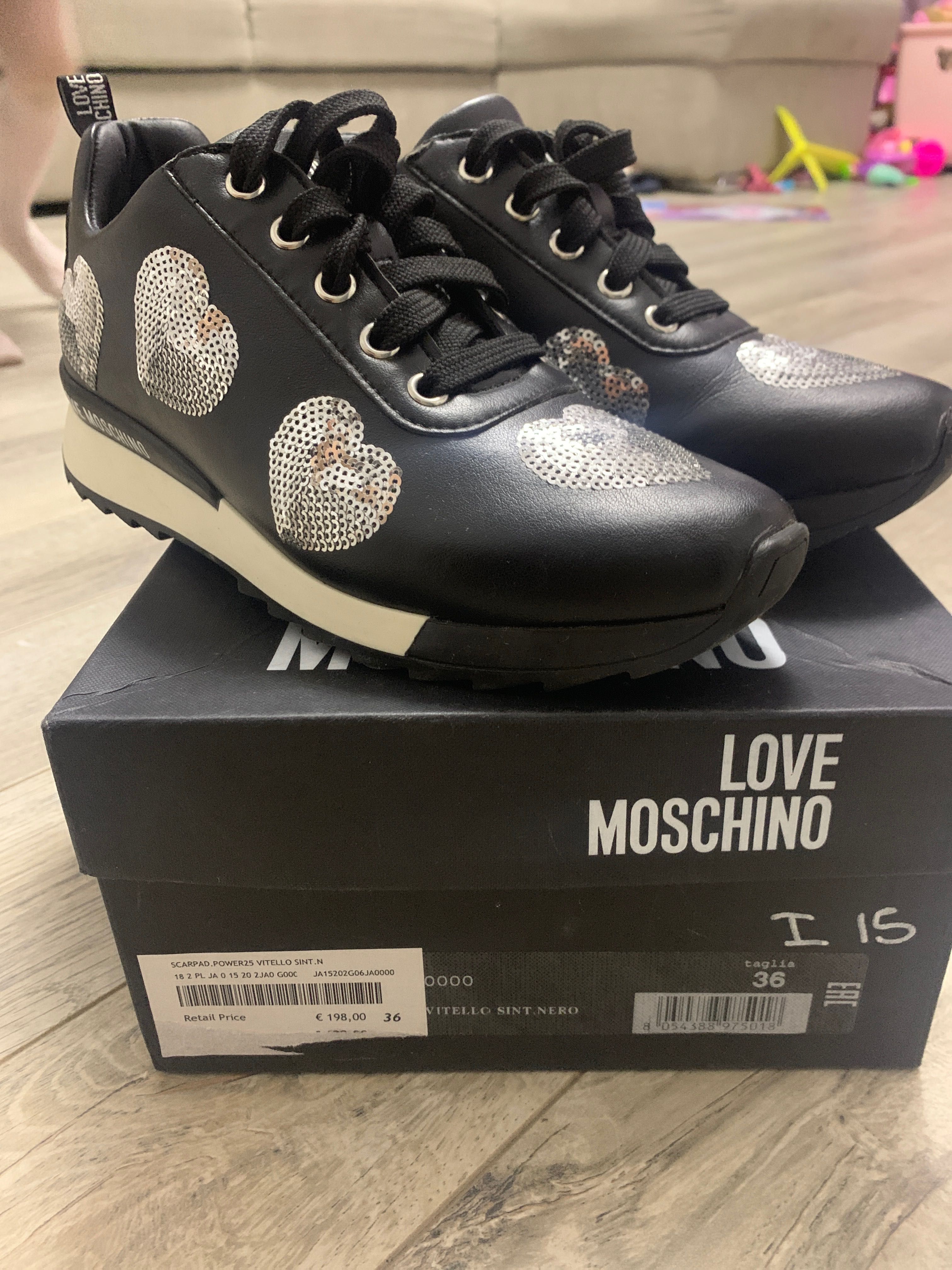 Sneakers Moschino stare noua