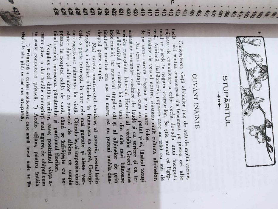 "Biblia" Apicultorului Constantin L. Hristea, xerocopie ediția I volum