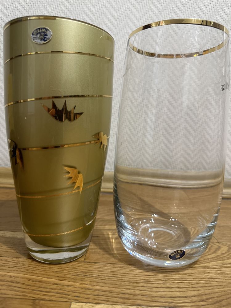 Продам чайно-столовый сервиз Luminarc Ocean Fume и вазы BOHEMIA
