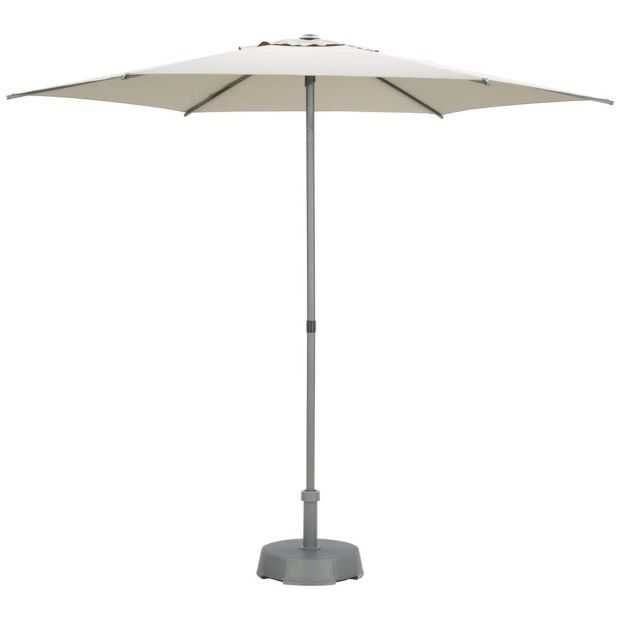 Градински чадър със слънцезащитно платнище 270см