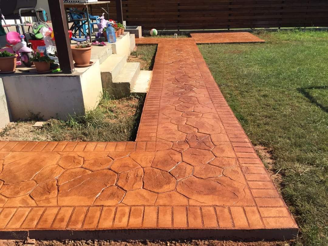 Beton amprentat oferta 100ron /mp
