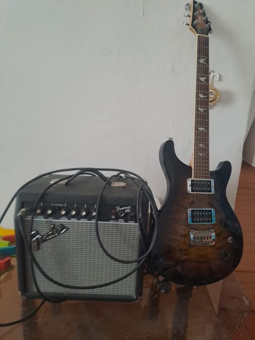 Электро гитара с комбиком
