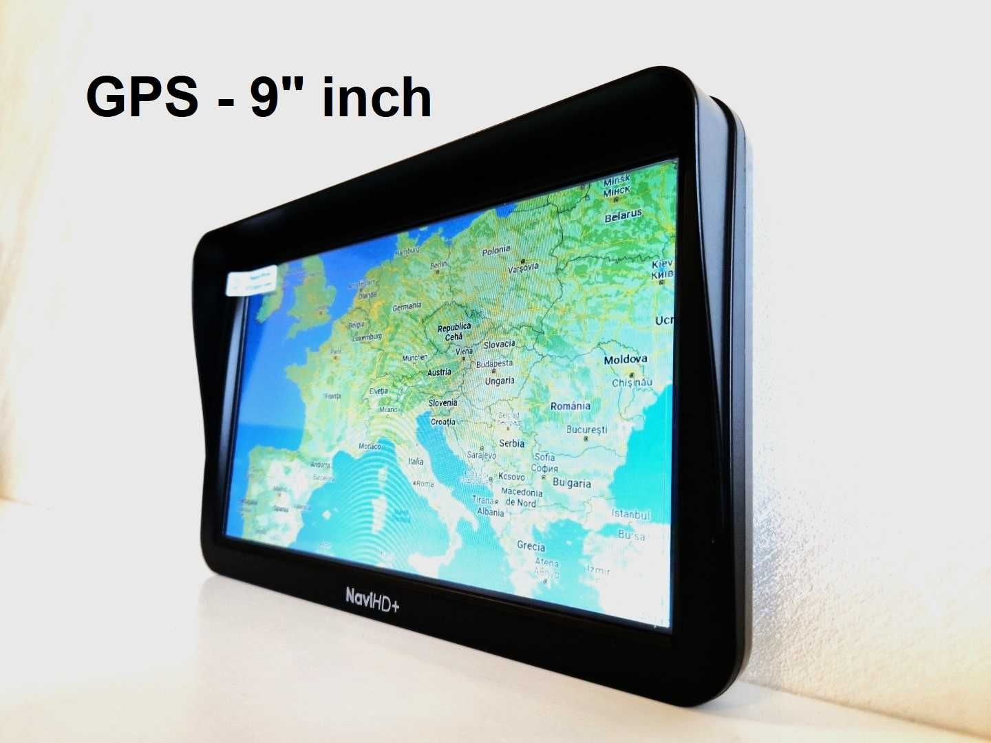 Navigatie -GPS 9"inch HD, 16GB. Actualizat Truck,TIR,Camion,Auto. NOU