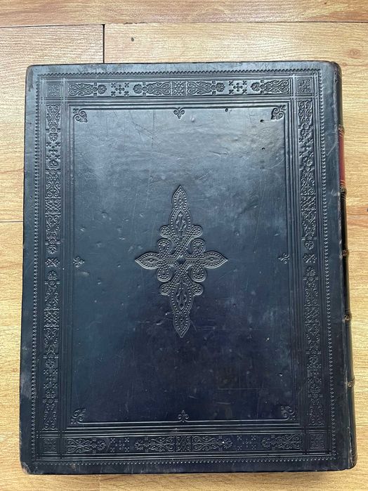 Carte din 1886 , The Life of Jesus Christ , (poze Biblia Biblie veche)