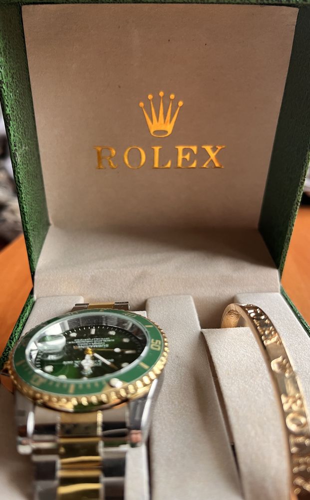 Ceas rolex plus o bratara rolex CALITATE EXCELENTA !