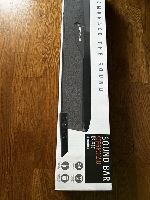 Sound bar.  .  .