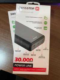 Acumulator extern Swissten Power Line, 30000mAh, Incarcator Laptop