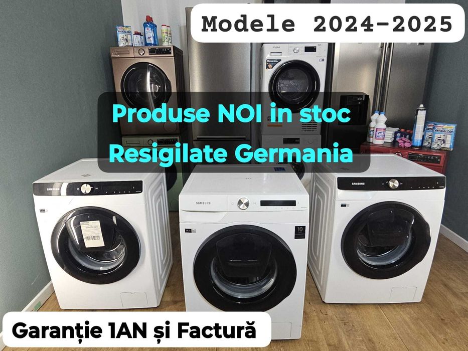 Mașini de spălat premium resigilate, prețuri de la 1000 lei!