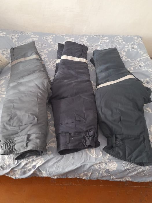 Штаны рабочие тёплые.