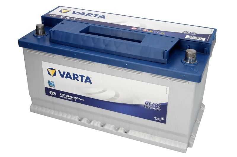 Акумулатор,Стартов,VARTA 12V,95Ah,800A,R+