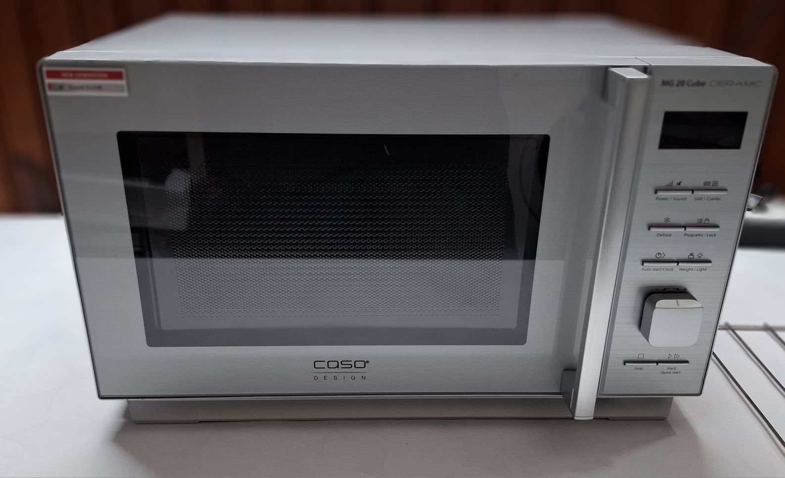 Керамична микровълнова фурна Caso 3325 MG 20 Cube Ceramic + грил,1000W