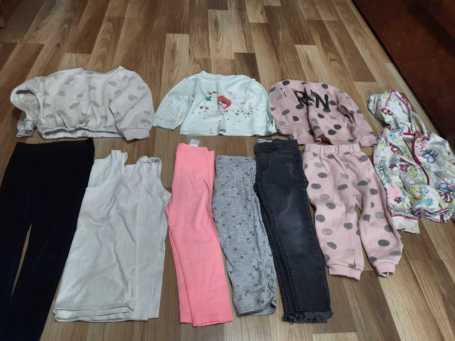 Lot haine 104  fete 110 116 pantaloni trening