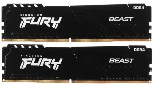 оперативная память ddr4 3200mhz c16 kingston fury