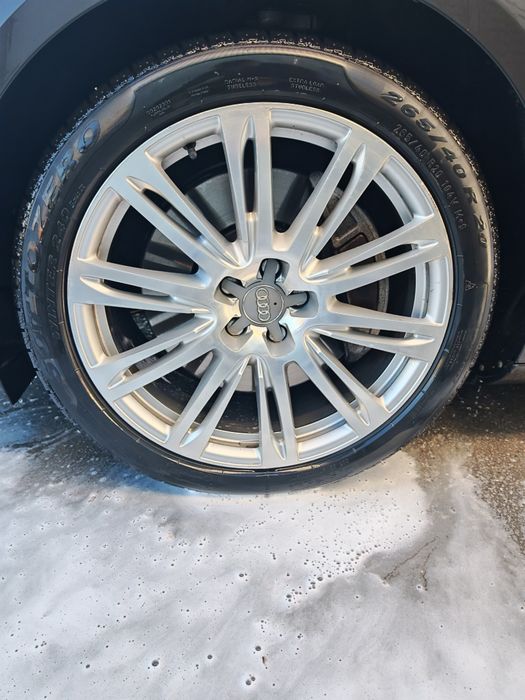 4 roti Audi A8 D4 jante+anv. Pirelli Sotozero serie2 265 40 R20 IARNA