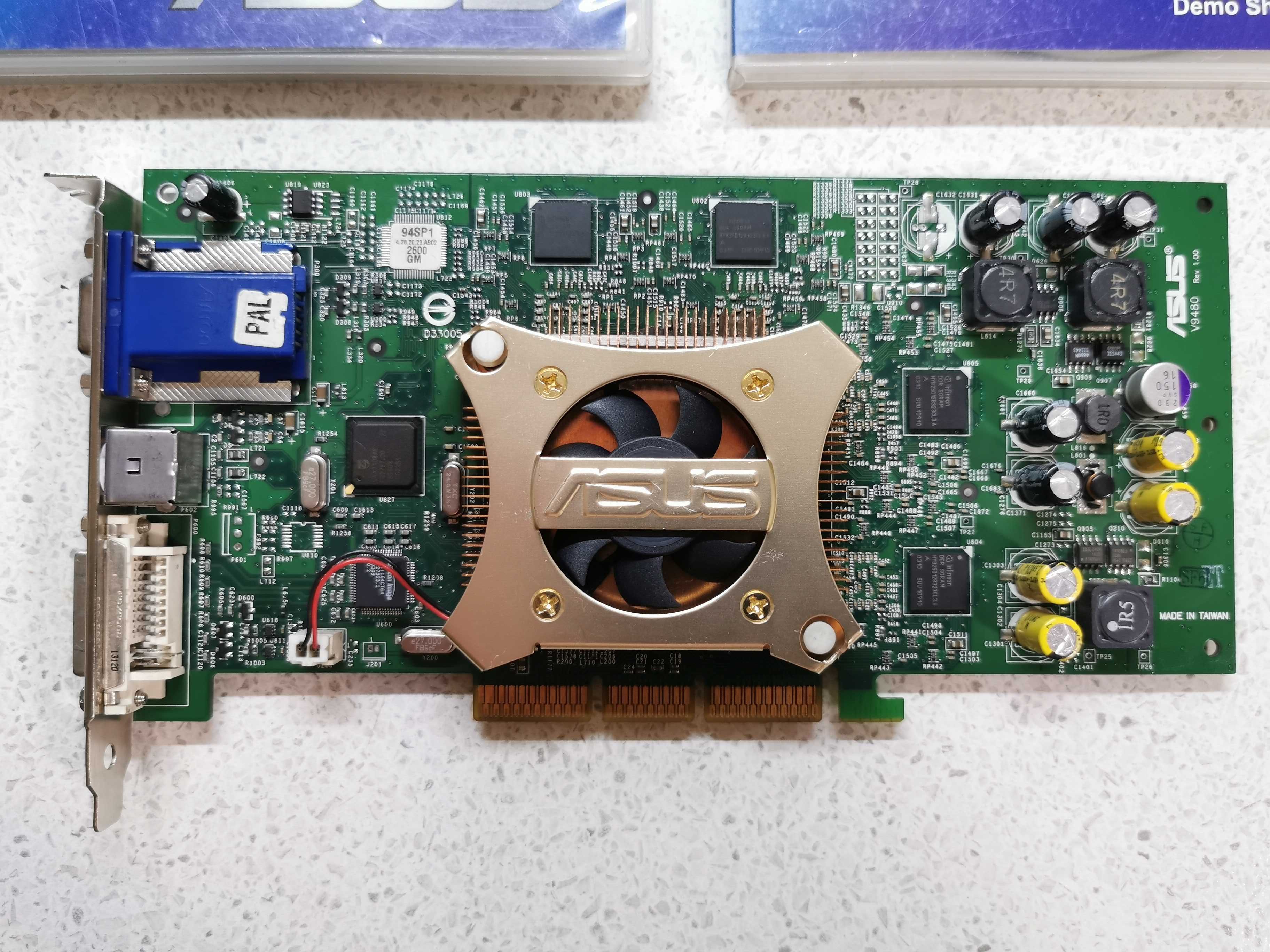 Редкие ретро видеокарты GeForce 4 Ti
