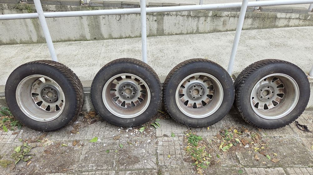 Продавам джанти с гуми 195/65R15 5х112