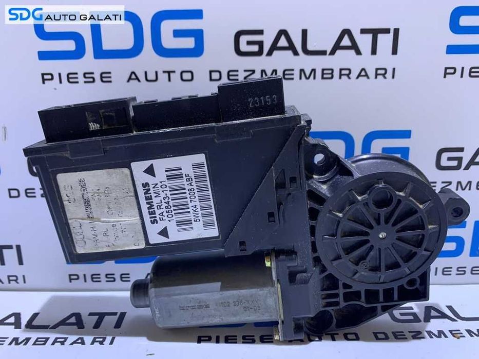 Motoras Macara cu Modul Control Geamuri Usa Portiera Dreapta Fata Pasager Audi A4 B7 2005 - 2008 8E2959802B 8E2959802 5WK47008ABF 0130821764