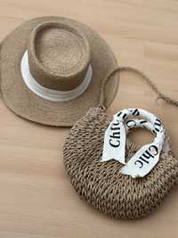 Шляпа для пляжа и сумка