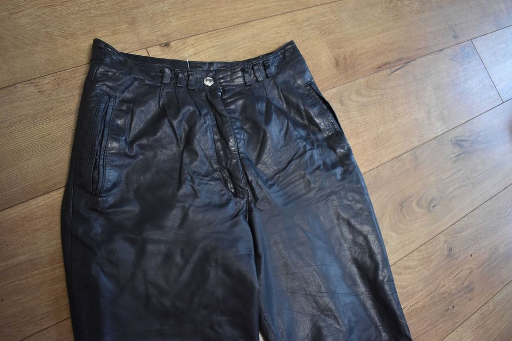 Pantaloni din piele naturala pentru femei