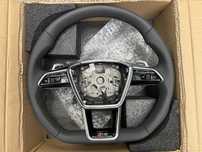 Volan Audi RS A6/A7/A8 cu padele, multifuncțional – Original, NOU
