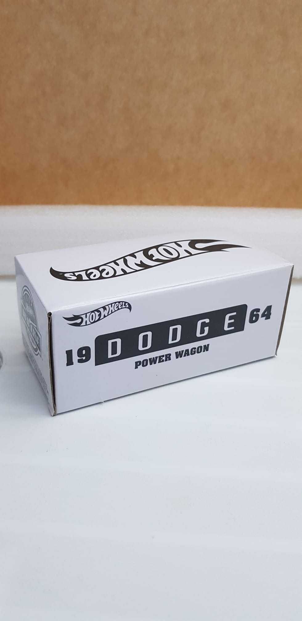 Macheta Hot Wheels RLC Exclusive 1964 Dodge Power Wagon