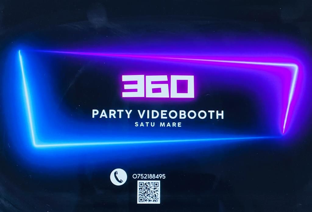 Platforma 360 video booth..Satu Mare