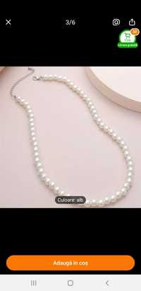 Colier de perle artificiale