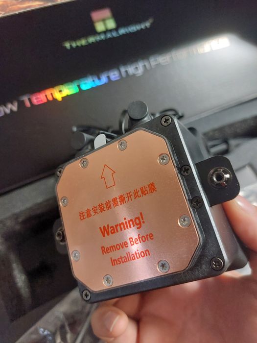 Cooler cpu lichid cu display mare detasabil 360mm argb,blk,nou Grand v