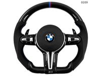 Volan din carbon cu fire colorate BMW 5 6 7 F seria M sport