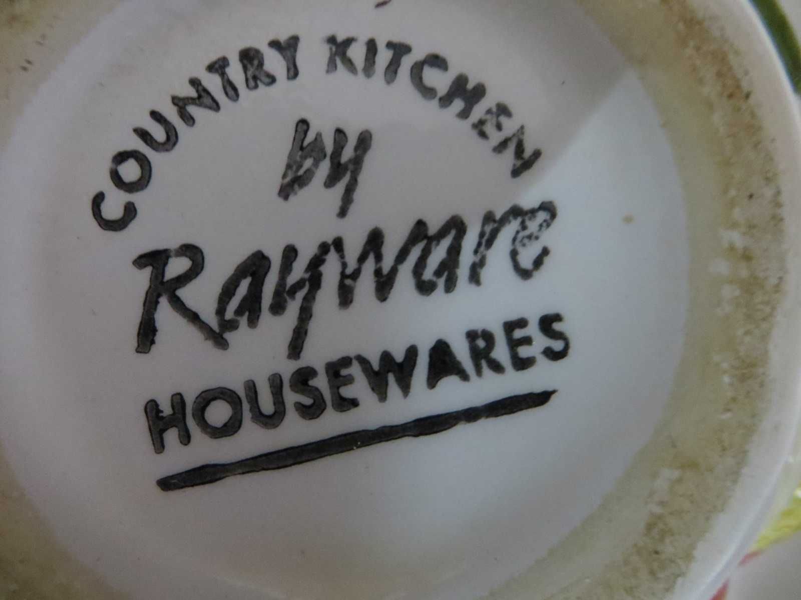 Винтидж кухненски порцеланови съдове Rayware Country Kitchen