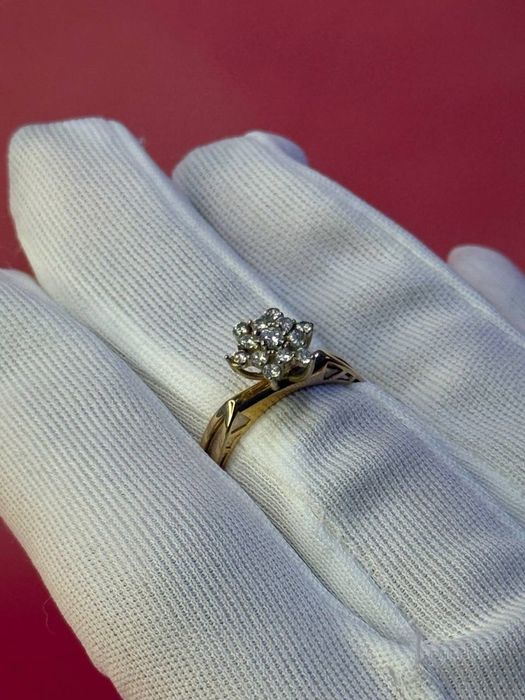 Золото 585, кольцо-2.04