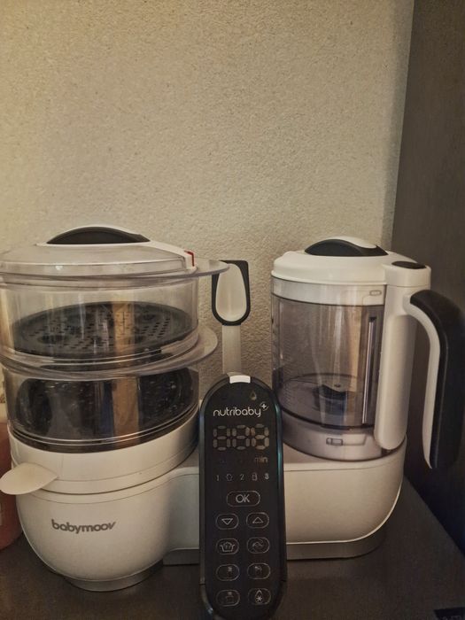 Aparat de gătit cu aburi si blender Baby Moov