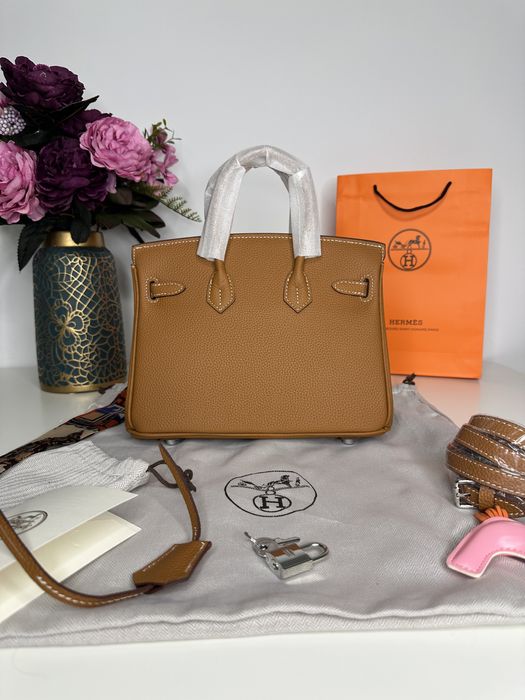Geanta de lux HERMES Birkin 25 cm piele naturala 100% cadou c:57