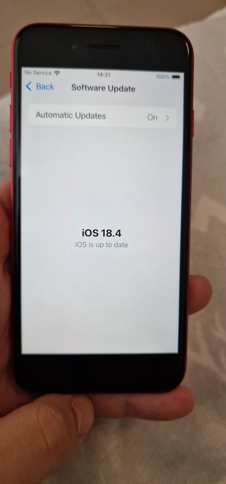 iPhone se2 product red 64GB MHGR3B/A