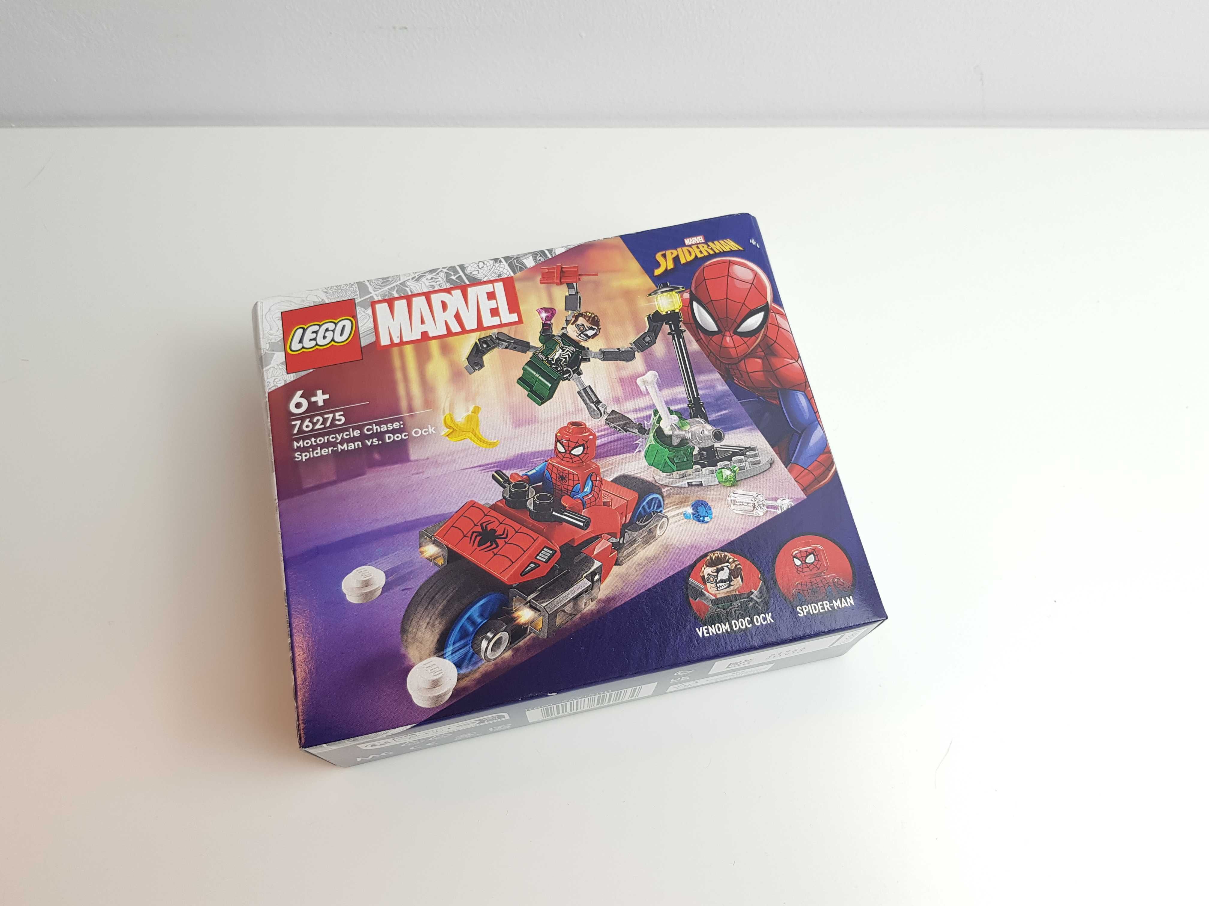 Vand LEGO Marvel 76275: Motorcycle Chase: Spider-Man vs Doc Ock (2024)