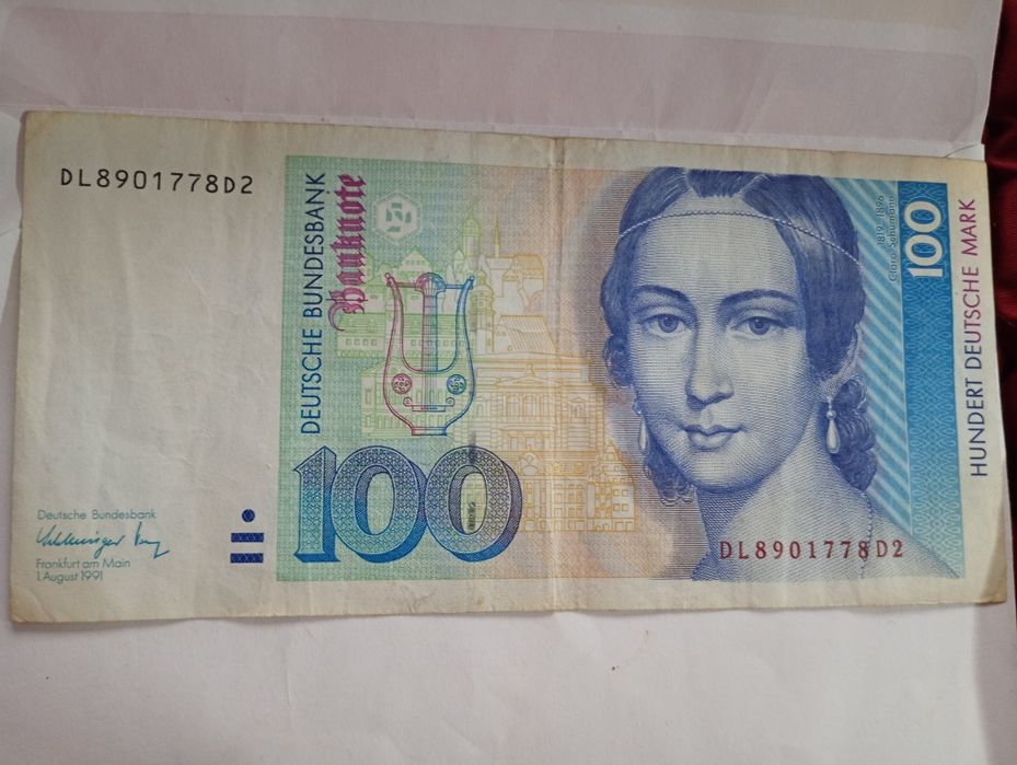 Bancnota 100 marci 1991 - GERMANY 100 DEUTSCHE MARK 1991 -