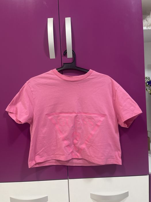 Розова тениска на guess