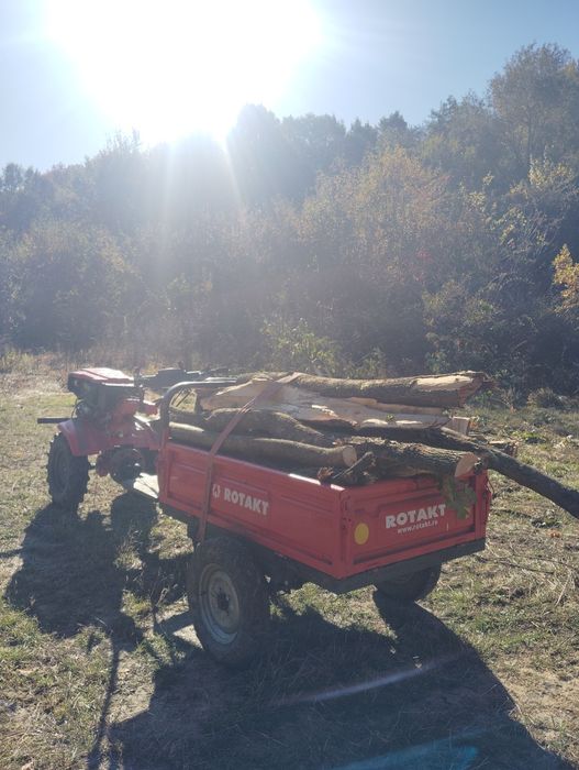 Motocultor rotakt 17 cp + remorca sa