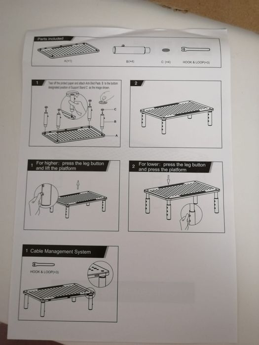 Masa suport laptop