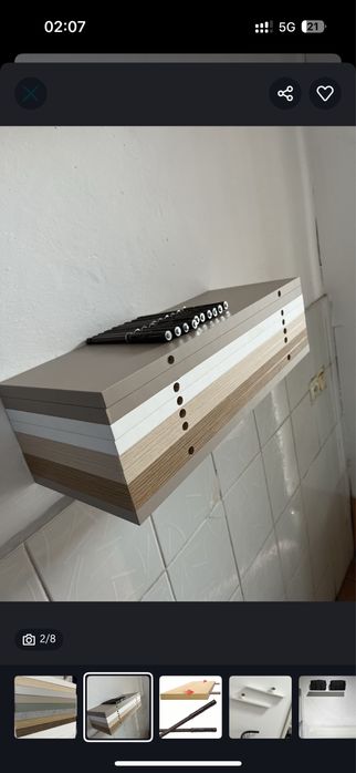 Стильная настенная полка идеальный акцент для вашего интерьера