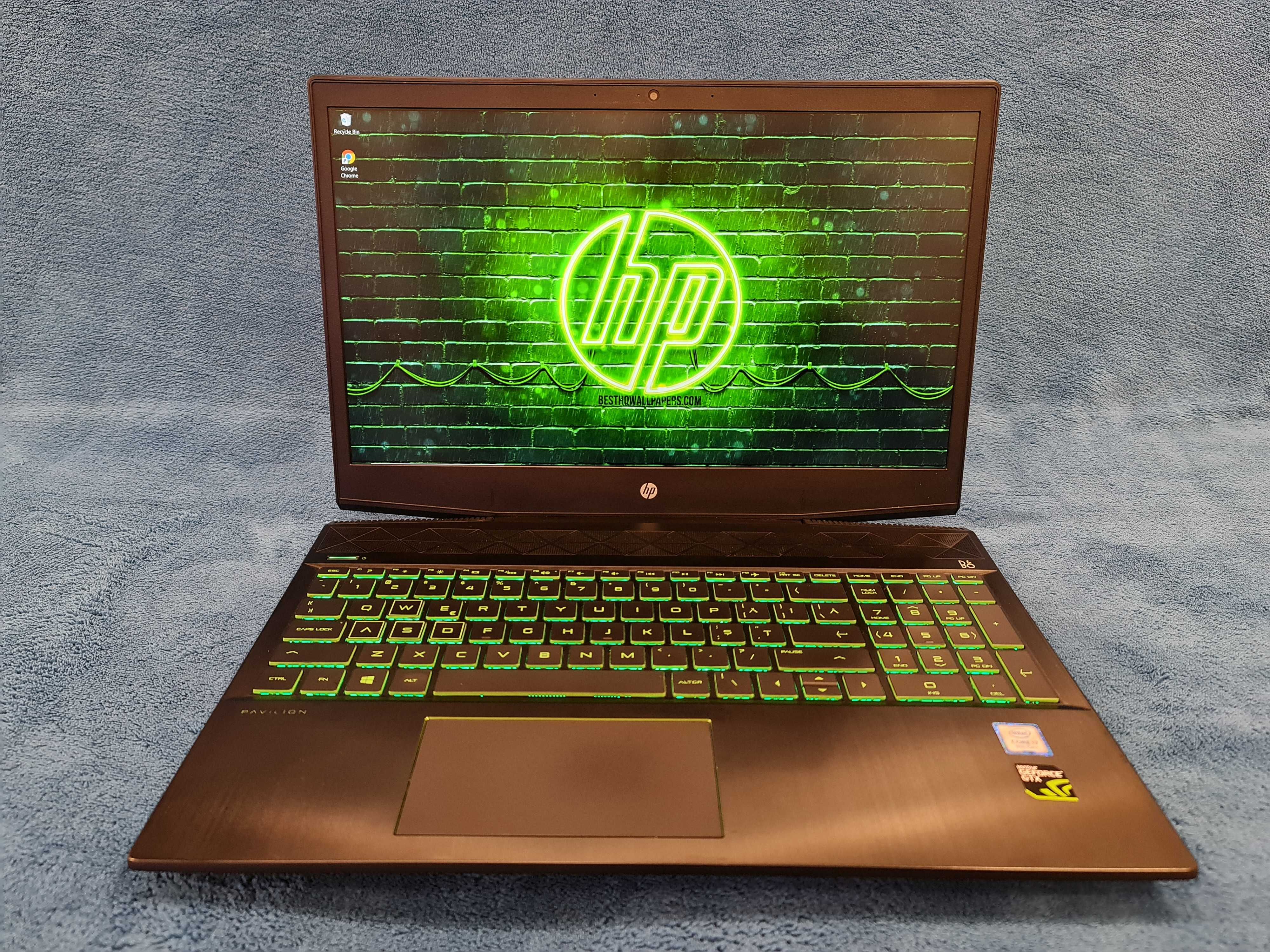 Laptop gaming nou HP, intel core- i7-8750H, video 4 gb NVIDIA