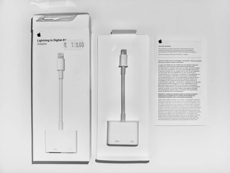 Apple Lightning to Digital AV адаптер