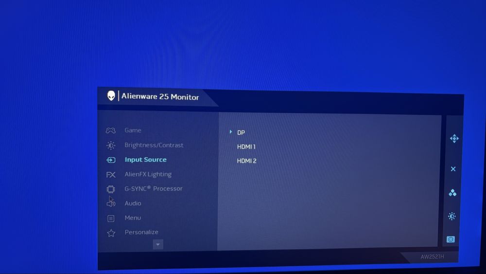 Vand Monitor gaming led Alienware folosit, stare excelenta