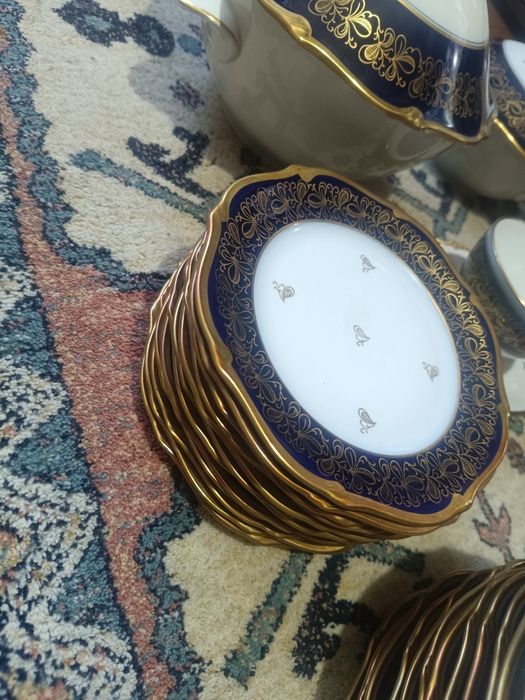 Serviciu de masă Weimar echt cobalt 12 persoane