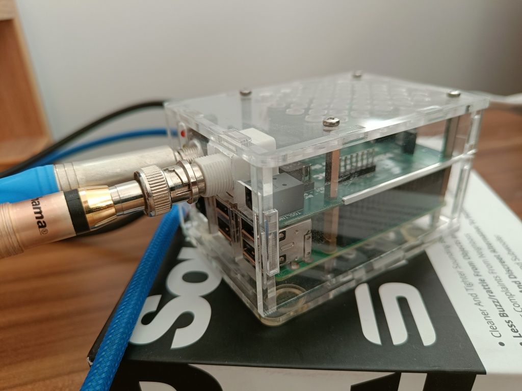 Streamer audio rpi3 b+ cu pi2media 502dac