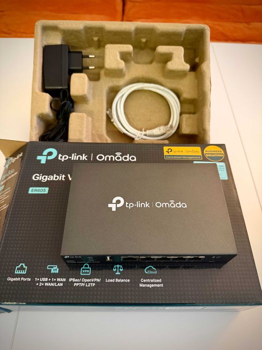Router VPN TP-Link ER605 v2, Gigabit + Garanție ( Aug 2026 )